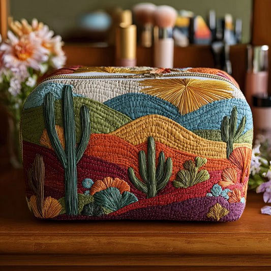 Sunset Dunes Quilted Makeup Bag NCU0PT9632