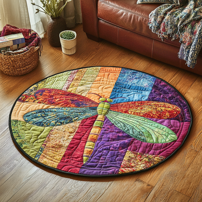 Sunset Flight Quilted Round Mat NCU0VH3129
