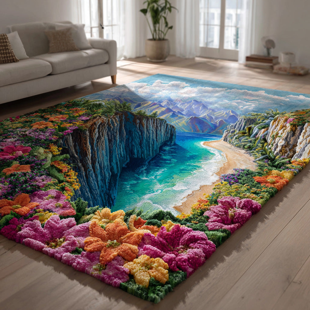 Sunset Flutter Area Rug NCU0VL3515