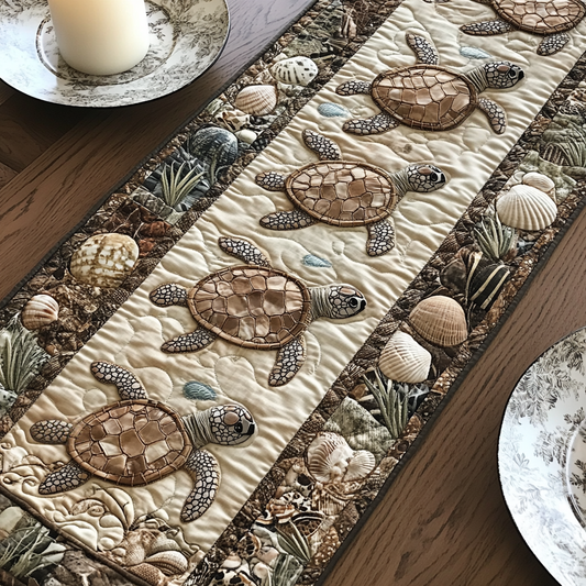 Sunset Glide Quilted Table Runner NCU0DV4509