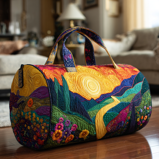 Sunset Glow Quilted Duffle Bag NCU0DK9816