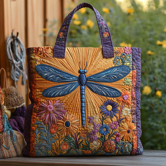 Sunset Glow Quilted Tote Bag NCU0XD1704
