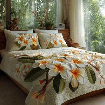 Sunset Grove 3-Piece Quilted Bedding Set NCU0VL3569