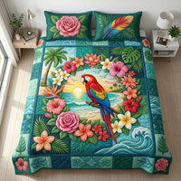 Sunset Horizon 3-Piece Quilted Bedding Set NCU0TD2672