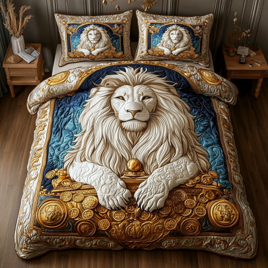 Sunset King 3-Piece Quilted Bedding Set NCU0DV2489