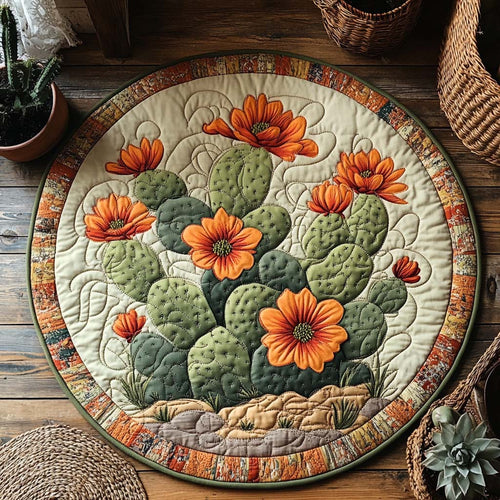 Sunset Mesa Quilted Round Mat NCU0XD296