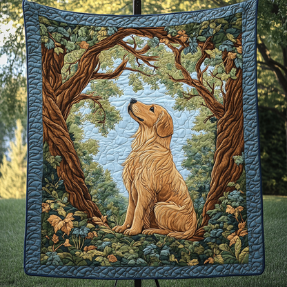 Sunset Paws Quilted Blanket NCU0DK1325