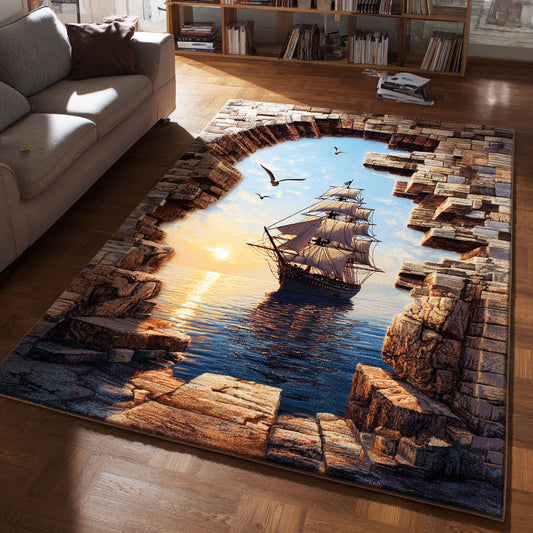 Sunset Sailing Area Rug NCU0TD2430