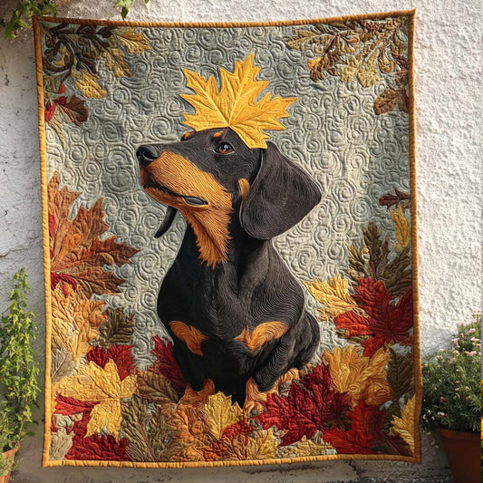 Sunset Sausage Quilted Blanket NCU0NT9076