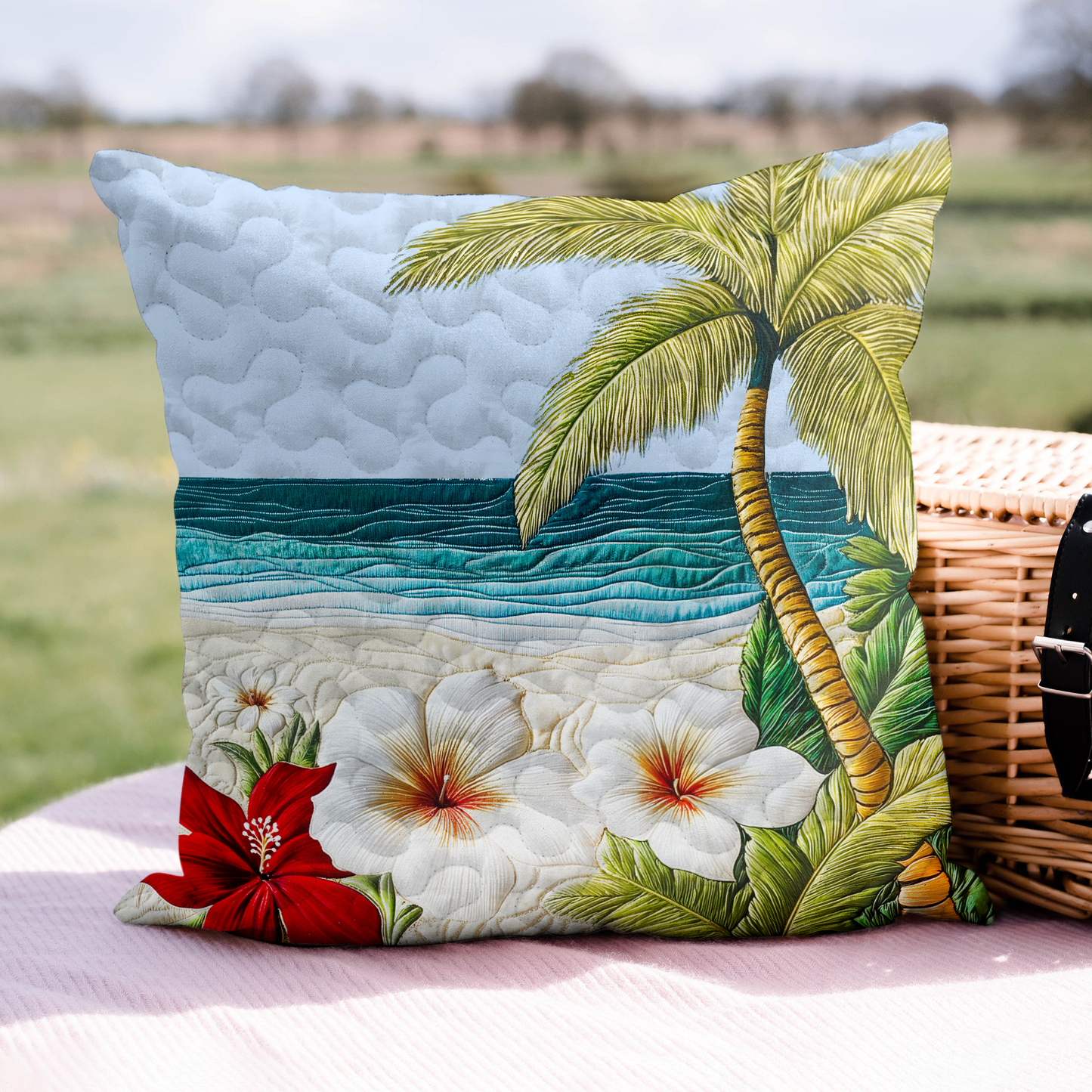 Sunset Serenity Quilted Pillow Case NCU0VL1852