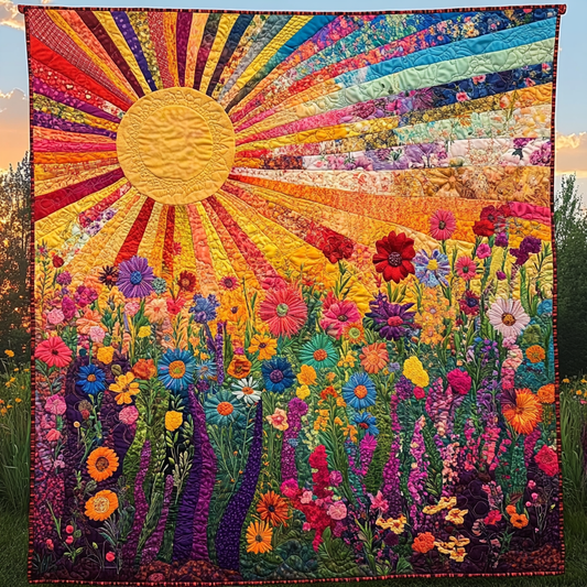 Sunset Serenity Quilted Blanket NCU0DV4438