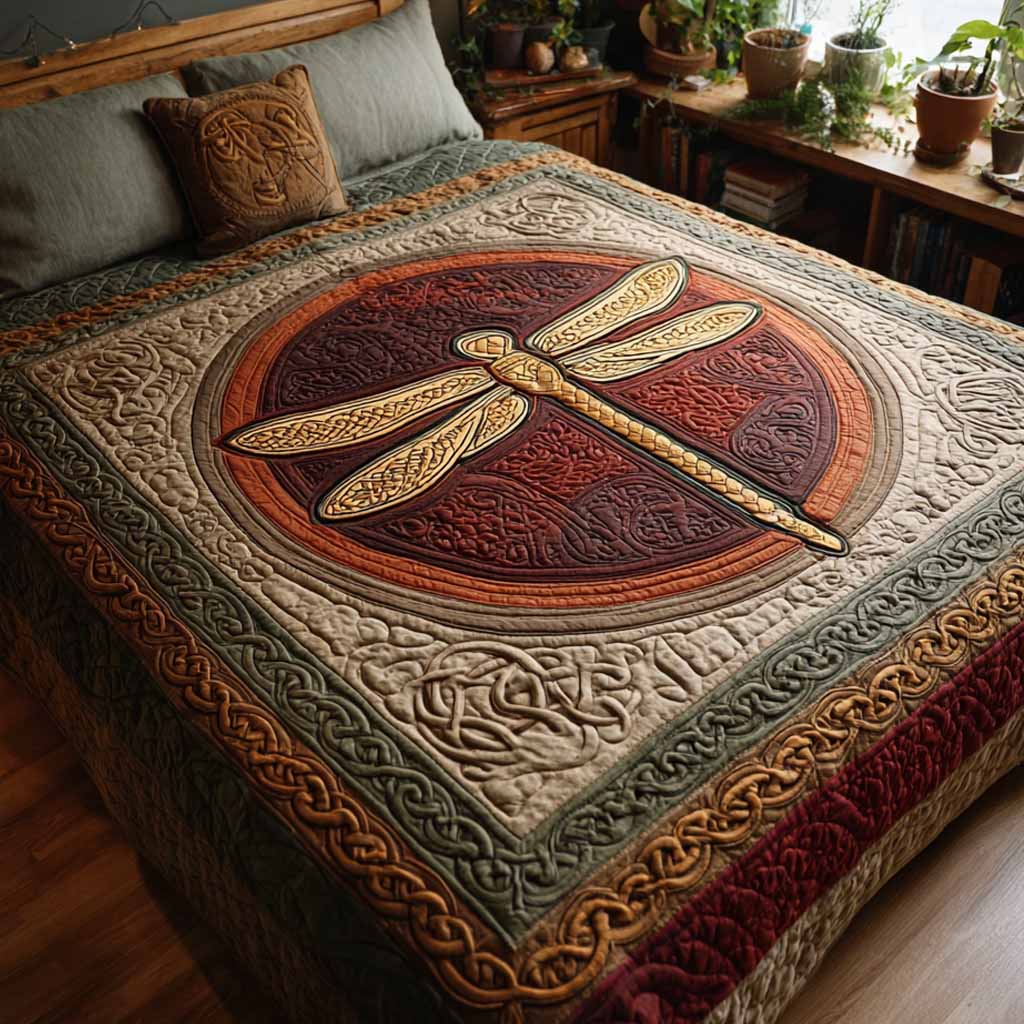 Sunset Sigil Quilted Blanket NCU0XD2685