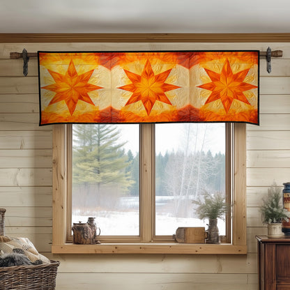 Sunset Starburst Quilted Valance NCU0NT6670