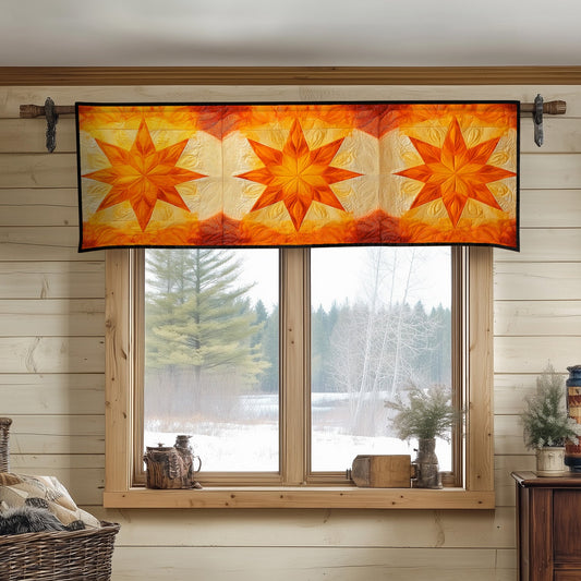 Sunset Starburst Quilted Valance NCU0NT6670