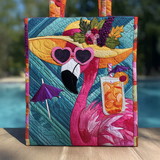 Sunset Strut Quilted Tote Bag NCU0DV6969