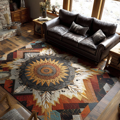 Sunset Trail Emblem Area Rug NCU0PT11612