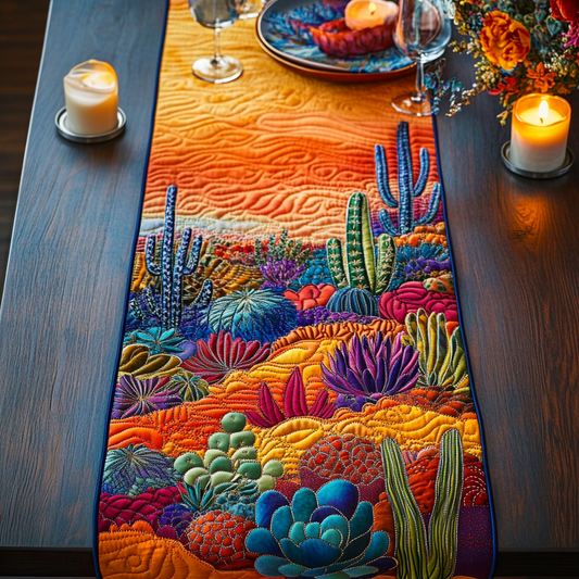 Sunset Trails Quilted Table Runner NCU0VH2301