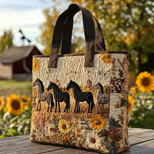 Sunset Trails Quilted Tote Bag NCU0DV7246