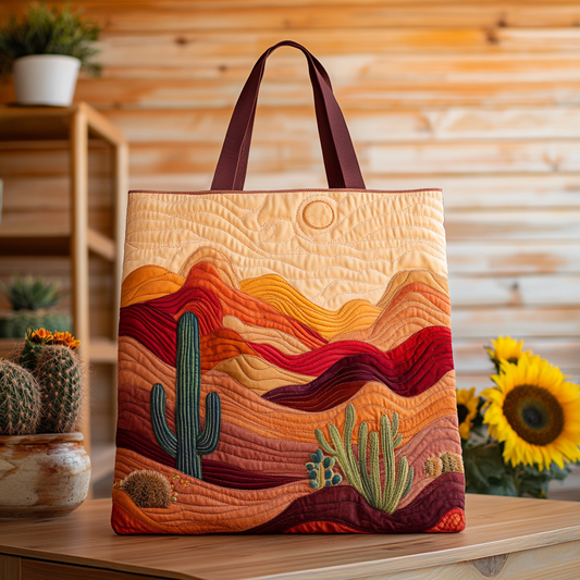 Sunset Trails Quilted Tote Bag NCU0VL2783