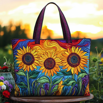 Sunset Trio Quilted Tote Bag NCU0VL2720