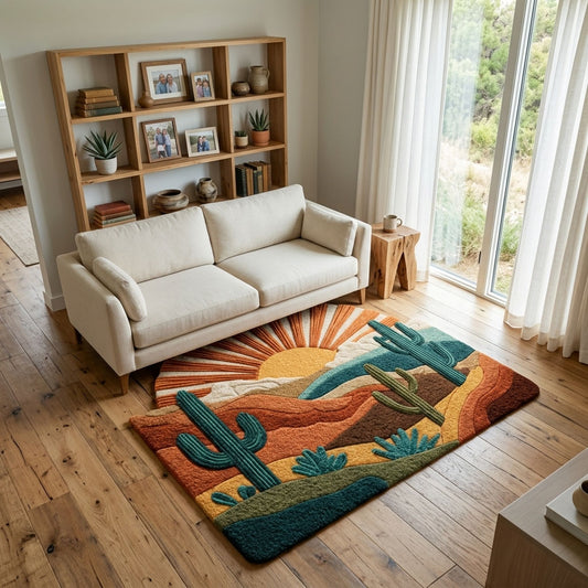 Sunset Valley Custom Shape Area Rug NCU0DK12304