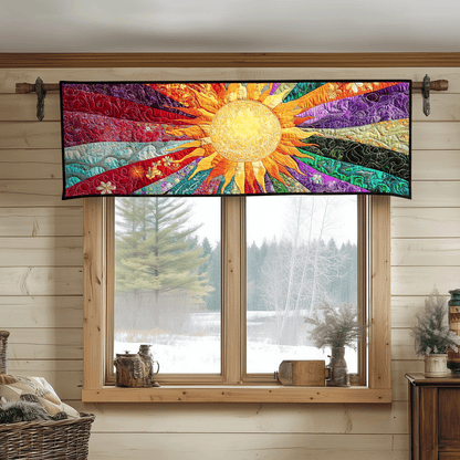 Sunshine Bliss Quilted Valance NCU0DV3620