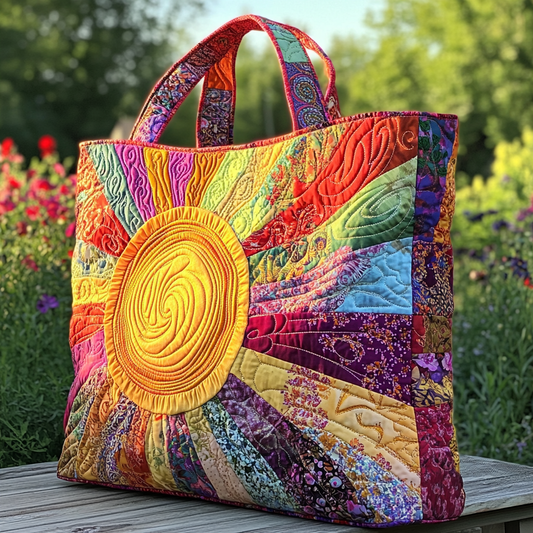 Sunshine Dreams Quilted Tote Bag NCU0VL2808