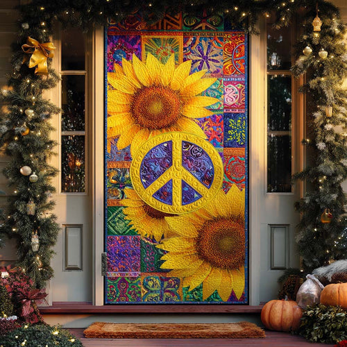 Sunshine Harmony Quilted Door Cover NCU0XD1608