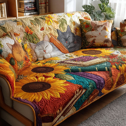 Sunshine Nap Quilted Sofa Cover NCU0PT9949