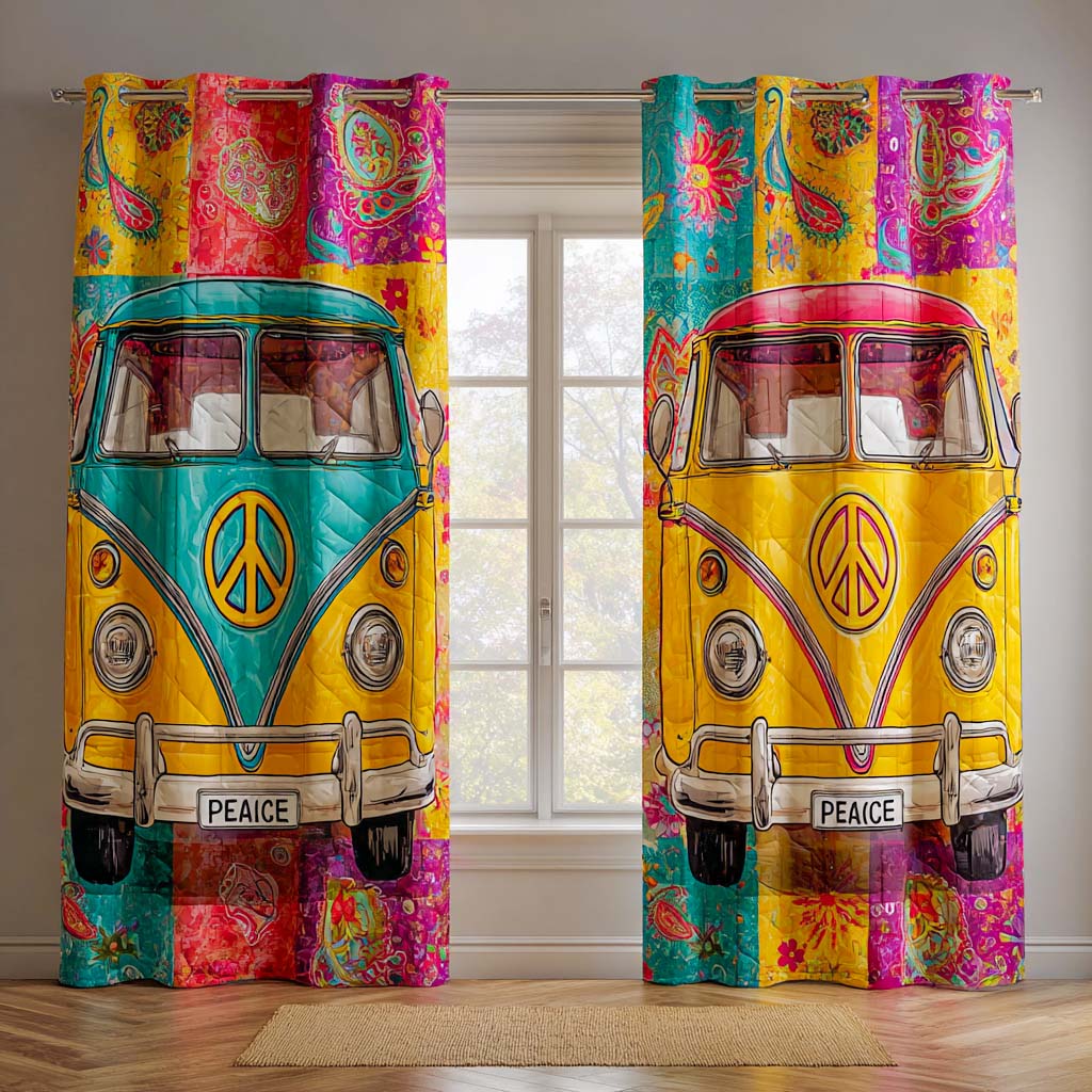 Sunshine Van Quilted Curtains NCU0XD1566