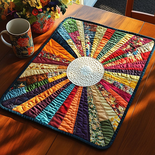 Sunshine Waves Quilted Placemat NCU0NT3444