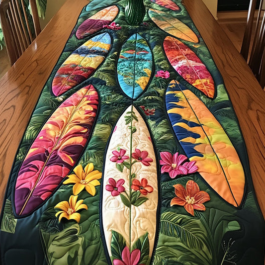 Surf Surge Quilted Table Runner NCU0NT6596