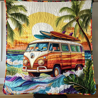 Surfer Dream Quilted Blanket NCU0VL2698
