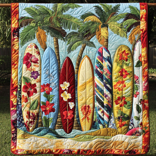 Surfing Fun Quilted Blanket NCU0NT6627