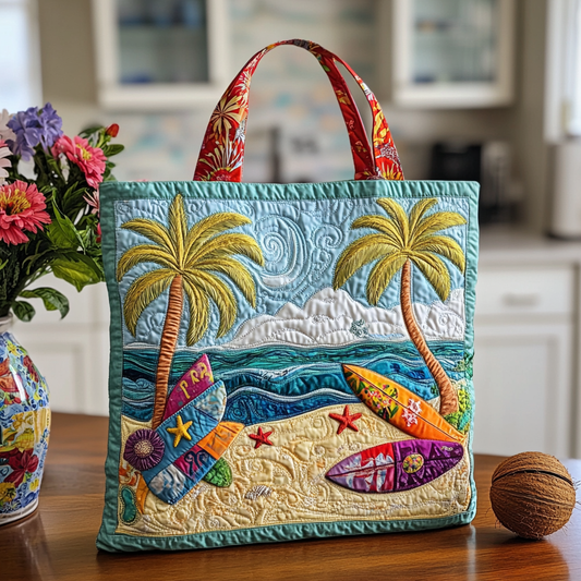 Surfside Day Quilted Tote Bag NCU0VL2660