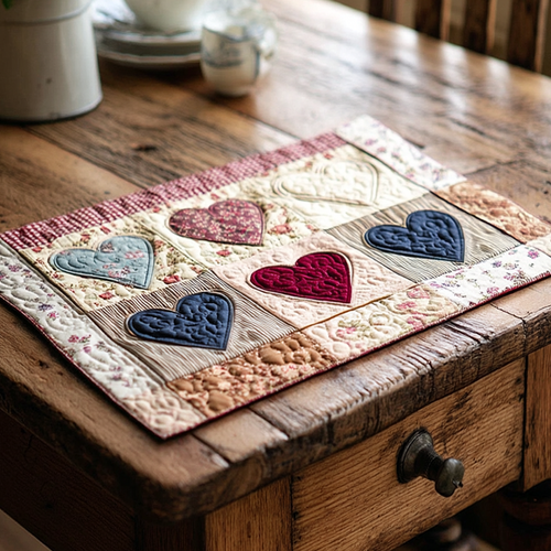 Sweet Keepsake Quilted Placemat NCU0TV1472