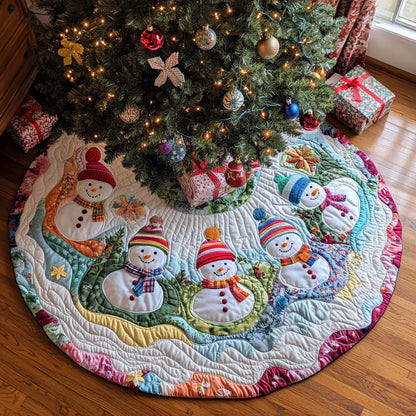 Sweet Carrot Christmas Quilted Tree Skirt NCU0NT11113