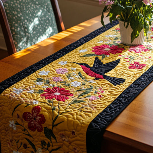 Sweet Flutter Quilted Table Runner NCU0PT6741