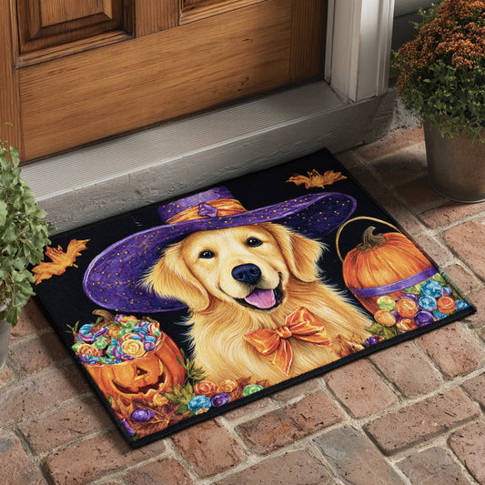 Sweet Golden Retriever Doormat NCU0HH535