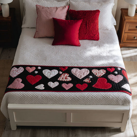 Sweet Heart Quilted Bed Runner NCU0DK11855