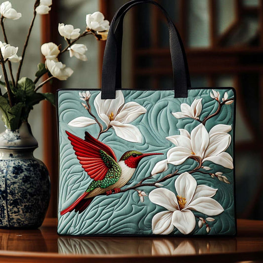 Sweet Hummer Days Quilted Tote Bag NCU0NT8488