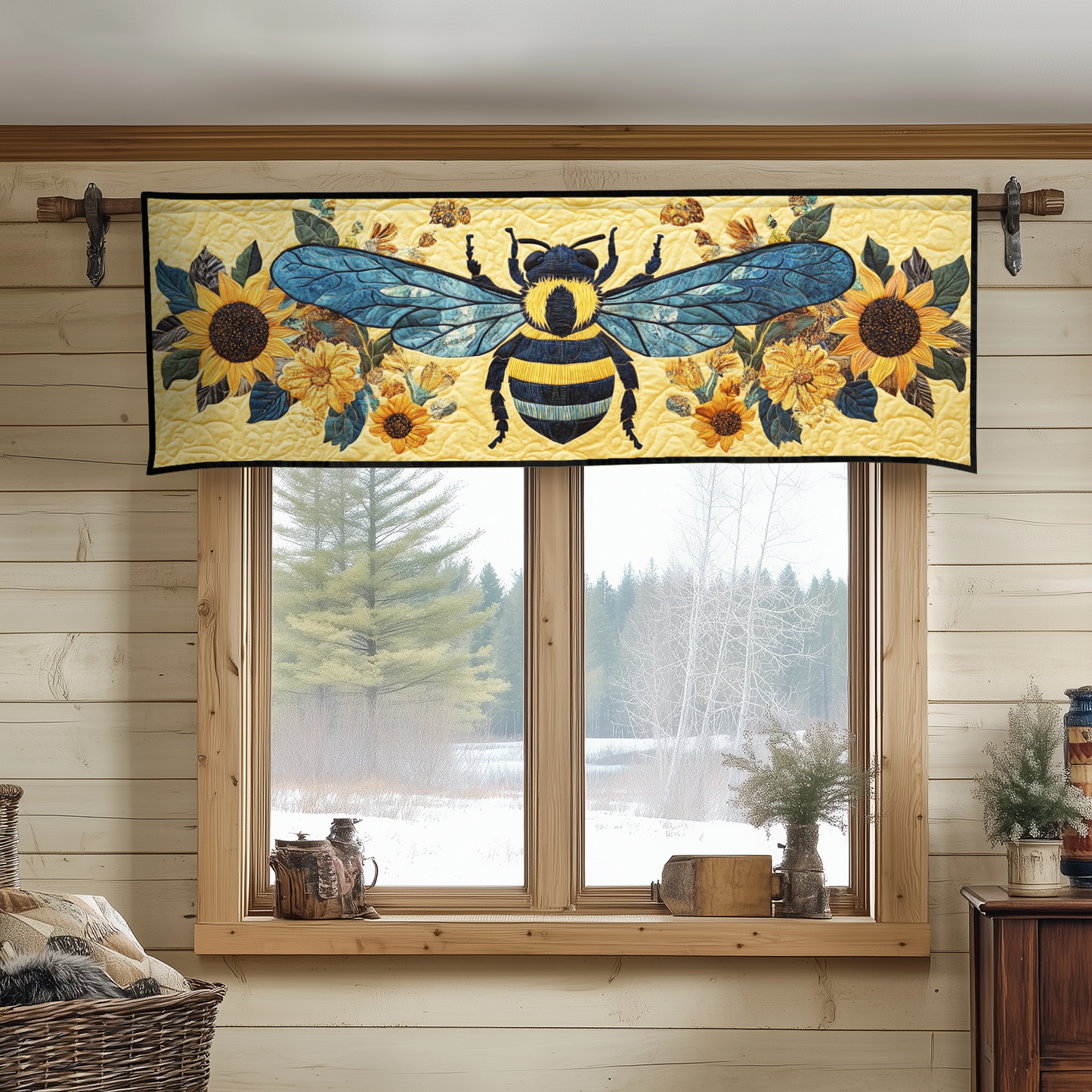 Sweet Nectar Quilted Valance NCU0DK4016