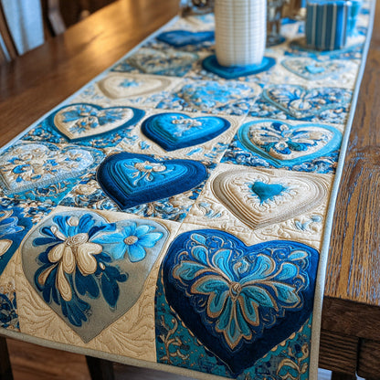 Sweet Petals Quilted Table Runner NCU0TD2139