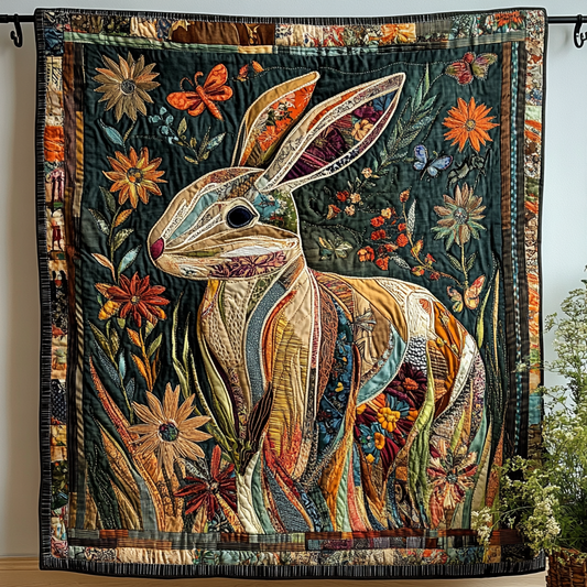 Sweet Rabbit Quilted Blanket NCU0DK9773