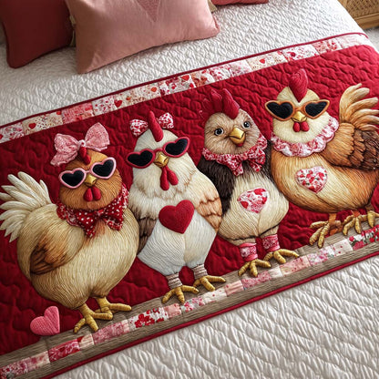 Sweetheart Dream Quilted Bed Runner NCU0NT11658