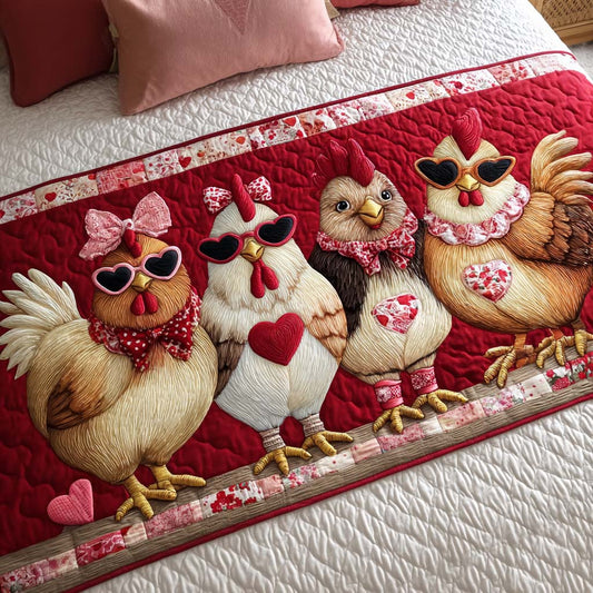 Sweetheart Dream Quilted Bed Runner NCU0NT11658