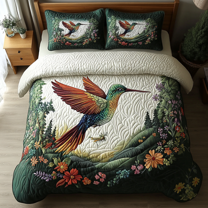 Swift Breeze 3-Piece Quilted Bedding Set NCU0DK7054
