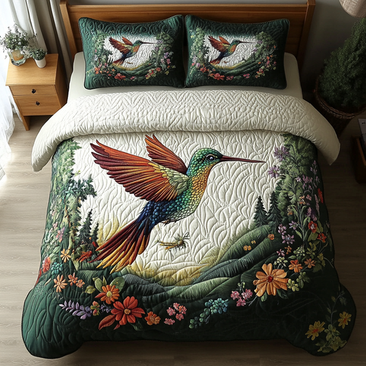 Swift Breeze 3-Piece Quilted Bedding Set NCU0DK7054