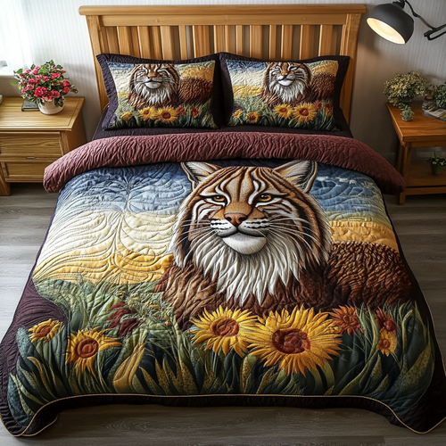 Swift Pounce 3-Piece Quilted Bedding Set NCU0DK6615