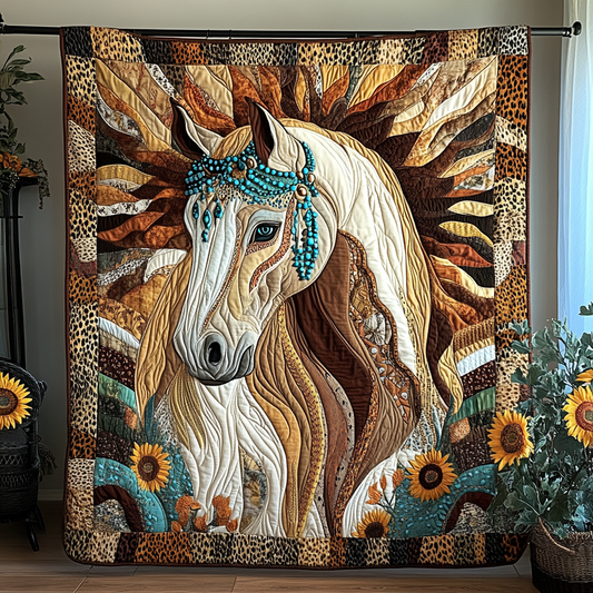 Swift Stallion Quilted Blanket NCU0DK5275